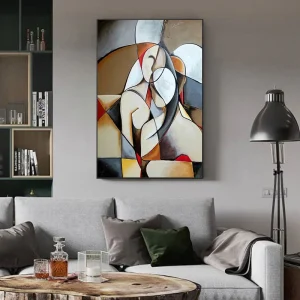 Tableau femme abstrait