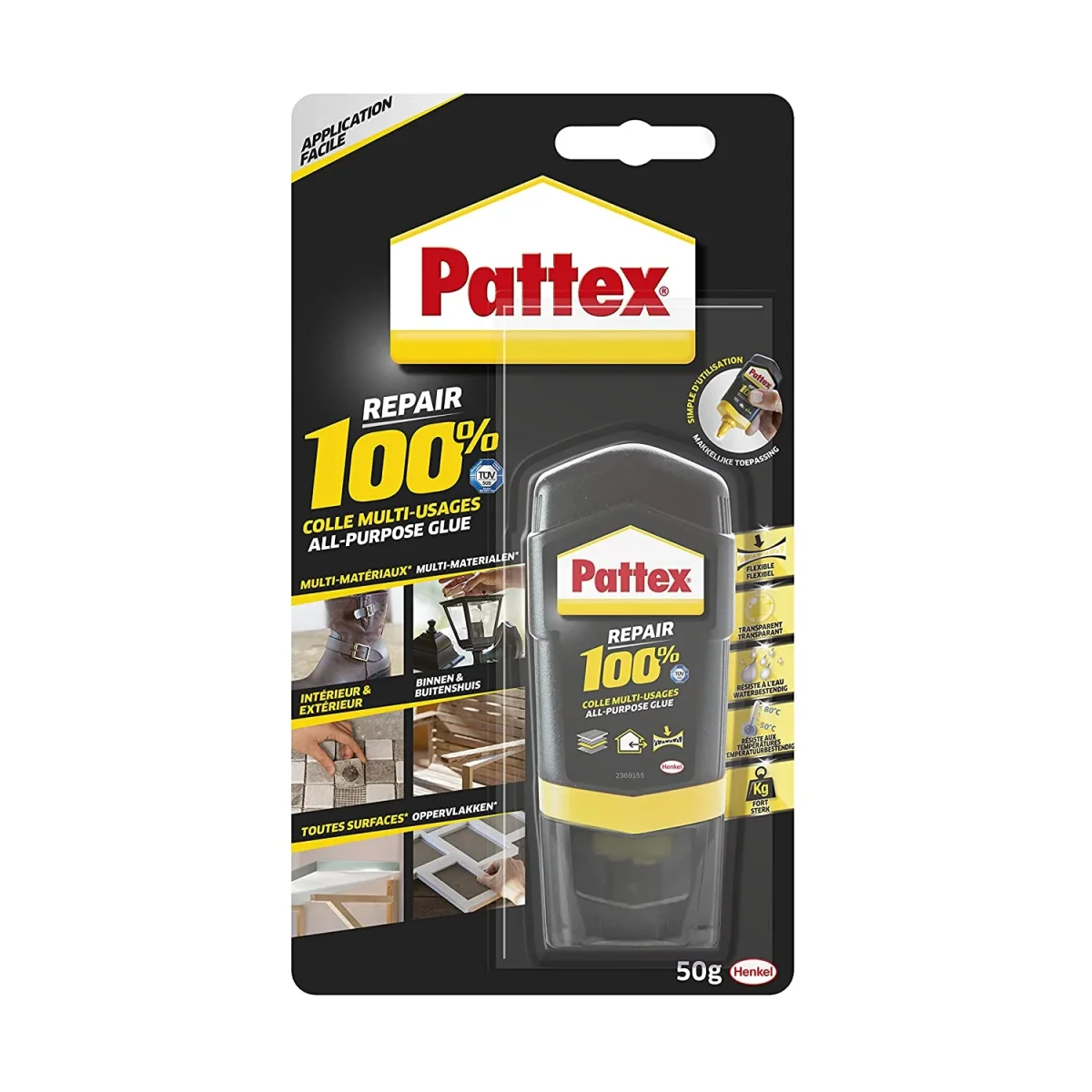 PATTEX REPAIR COLLE 100 % MULTI-USAGES – Image 2