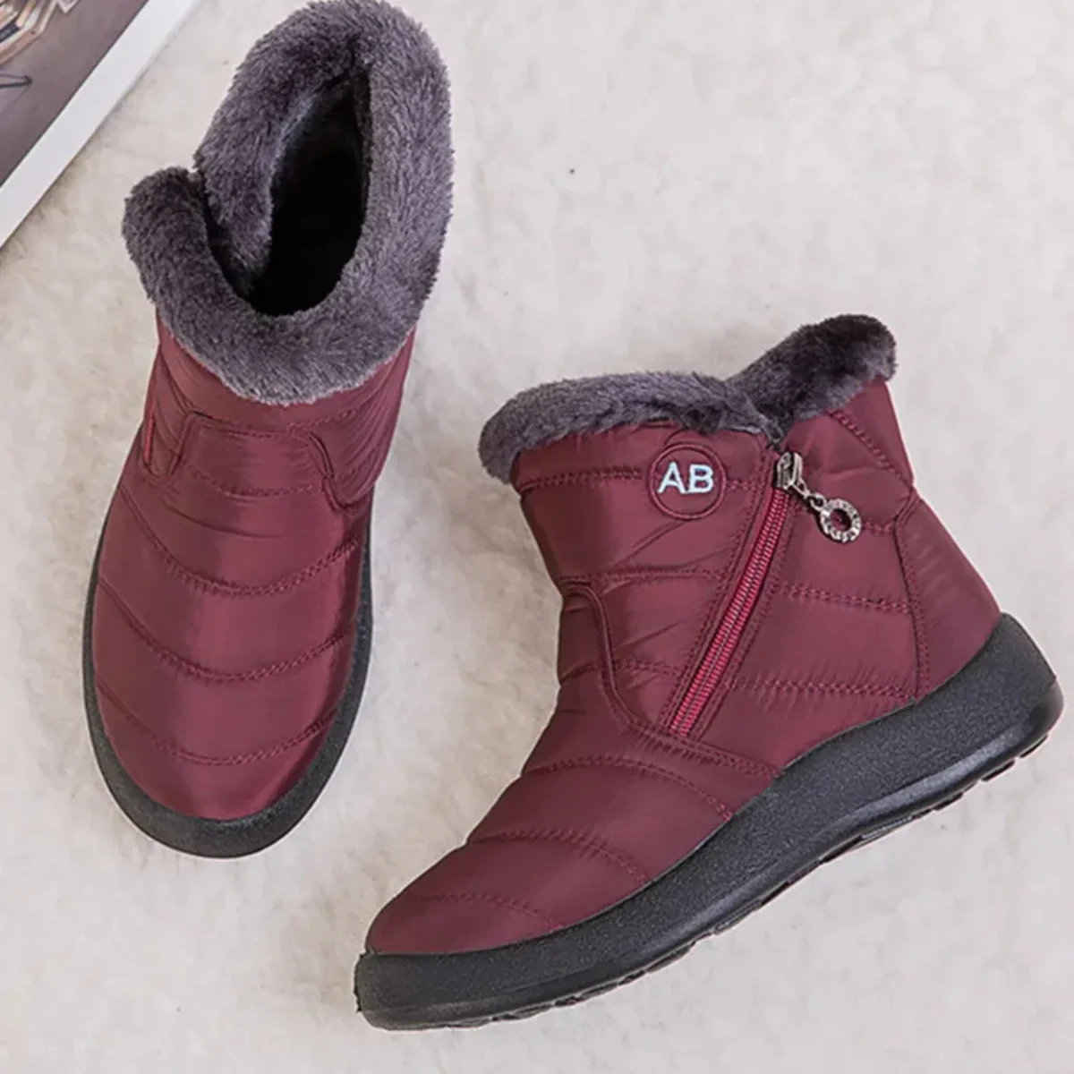 Bottes Hiver Fourrées & Imperméables – Image 7