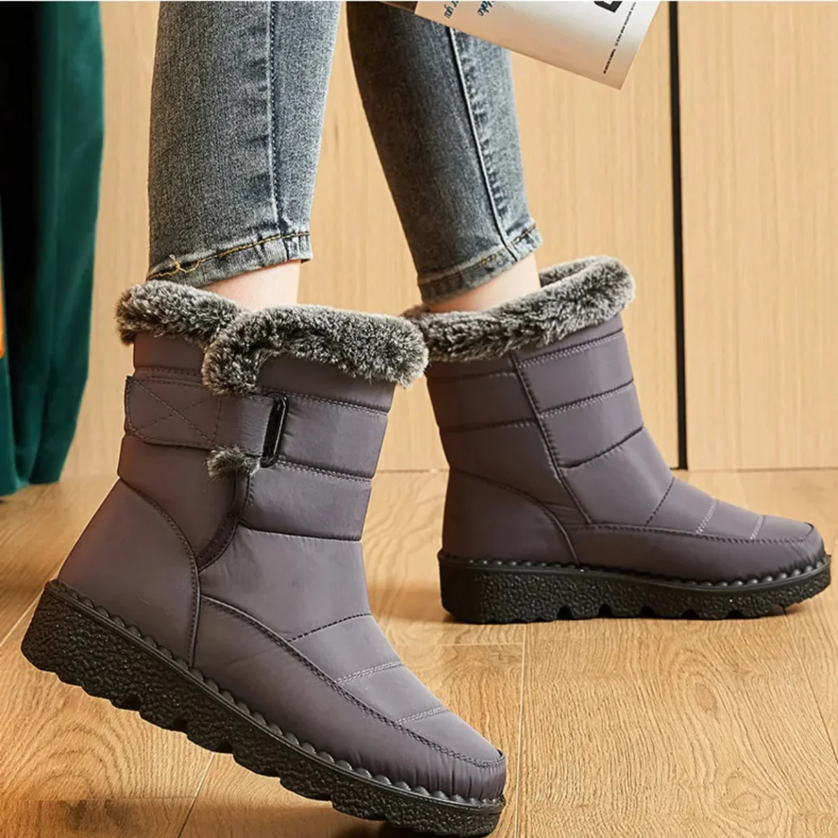 Bottes de Neige Imperméables Chaleur & Confort – Image 7