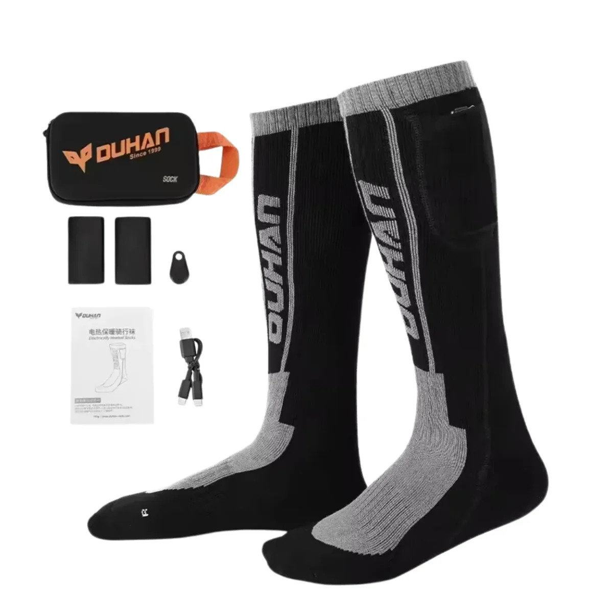 Chaussettes Chauffantes Télécommande Moto – Image 4