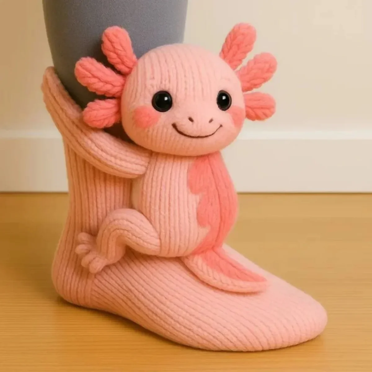Chaussettes Tricotées 3D Animaux Mignons – Image 6