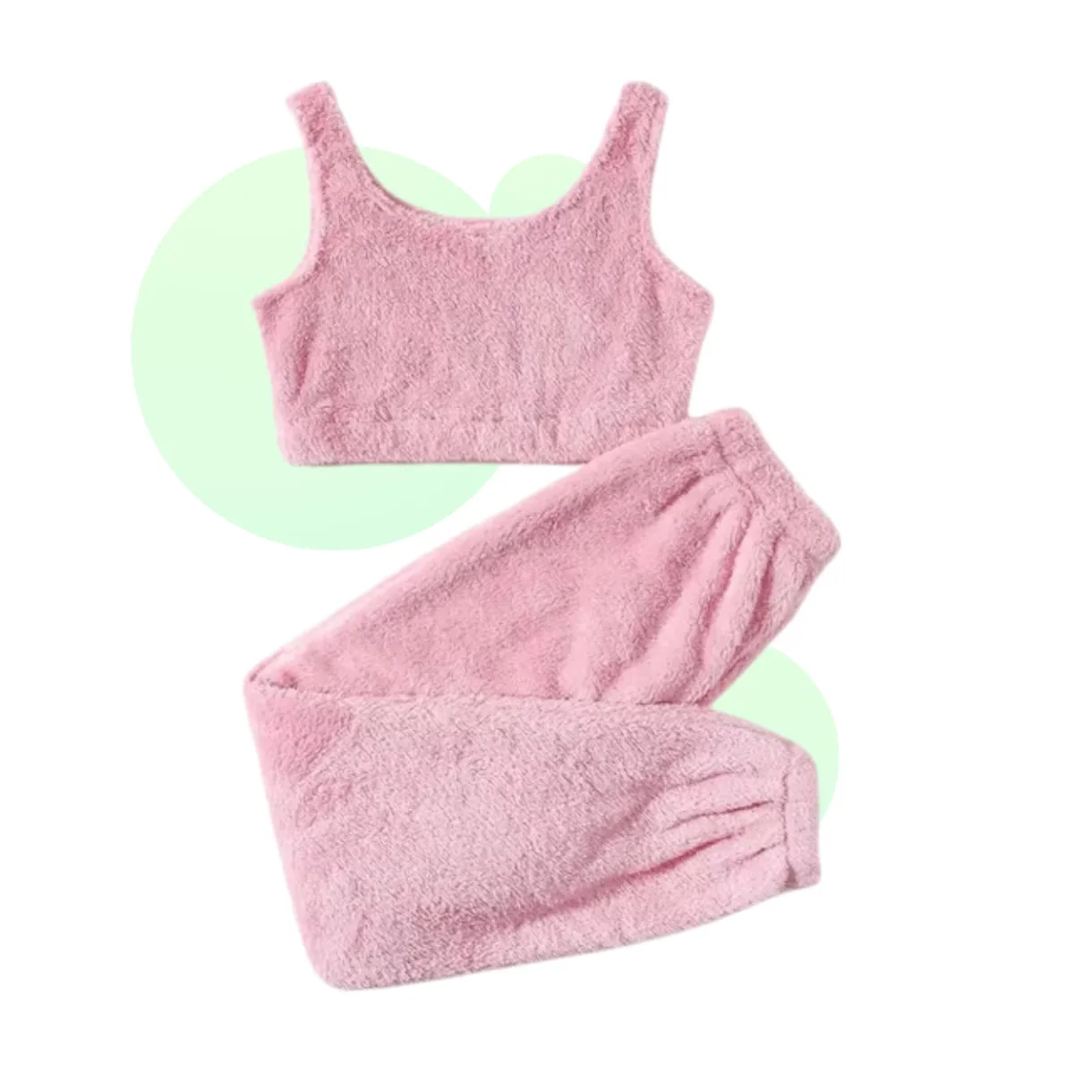 Ensemble Lounge en Velours Doux – Confort et Élégance pour l’Hiver – Image 2