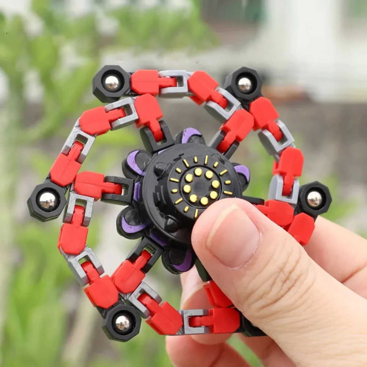 Fidget Spinner Déformable avec Ventouse – Image 5