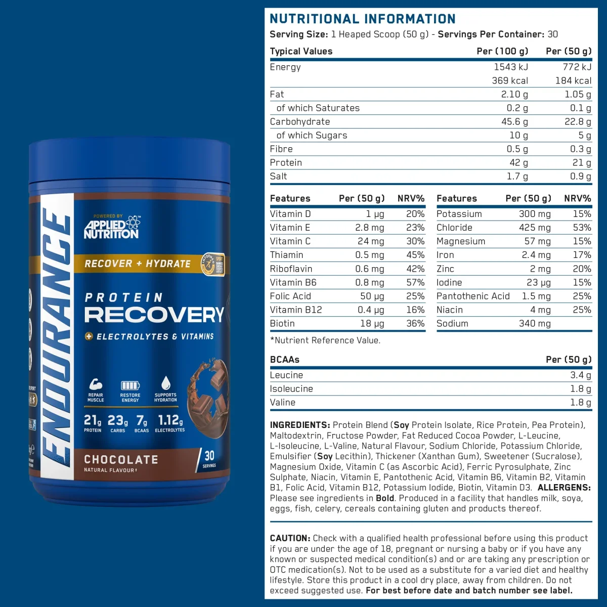 Endurance Recovery - Post-Exercise Fuel Végétal – Image 4