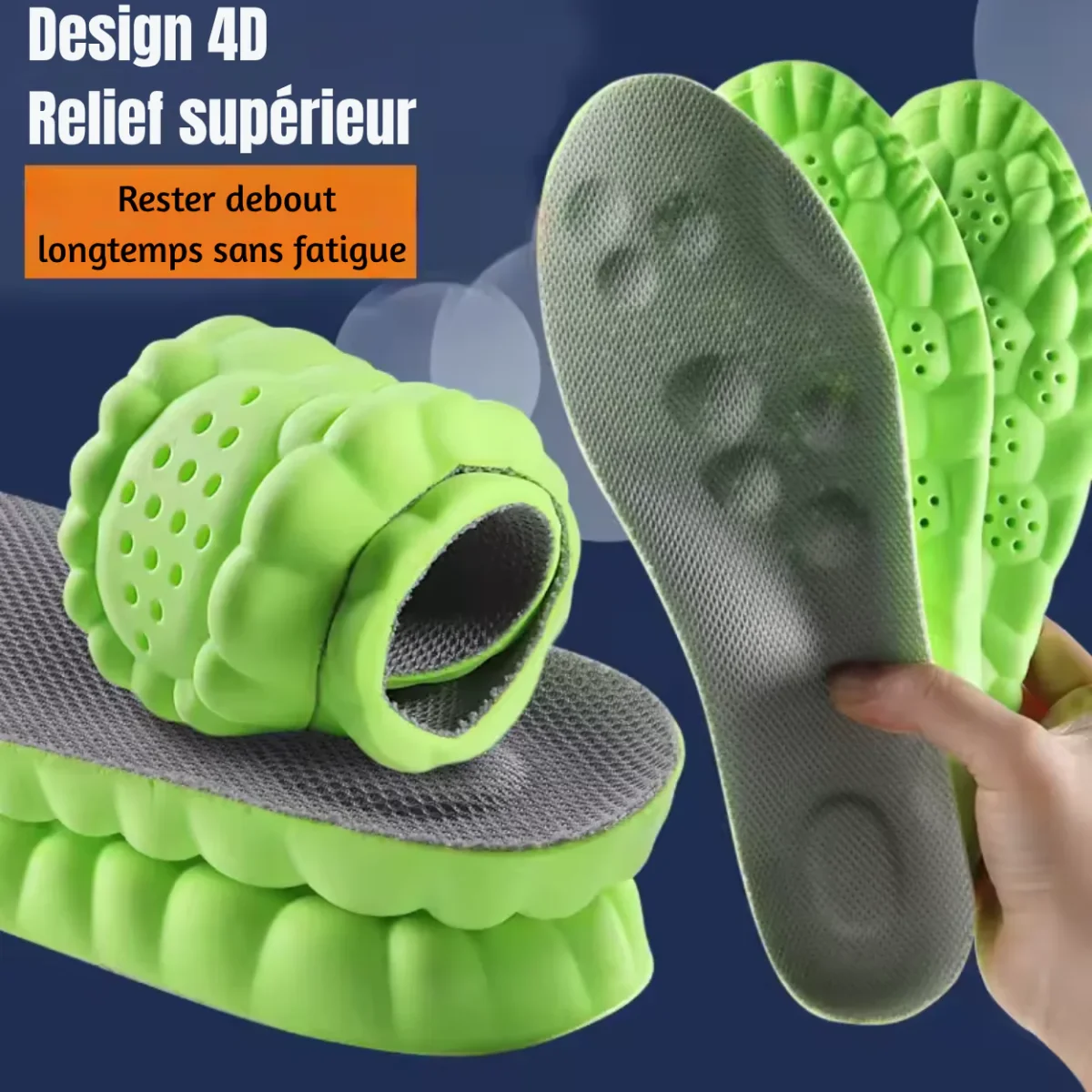 Semelles Orthopédiques Sport en Latex – Image 3