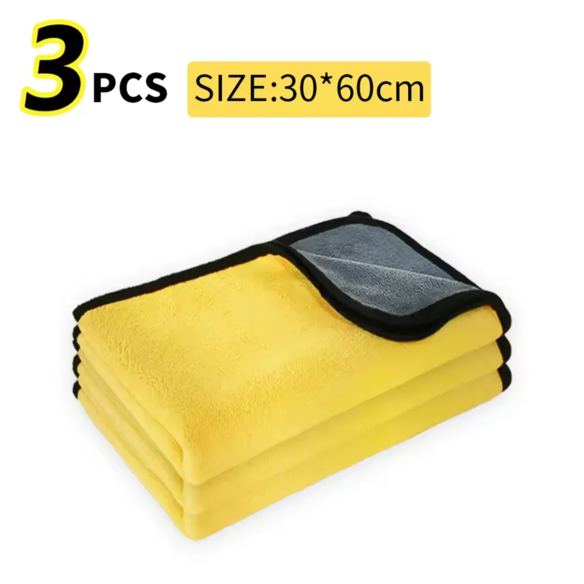 SERVIETTE CHIFFONS MICROFIBRE AUTO PREMIUM NETTOYAGE AUTOMOBILE – Image 6