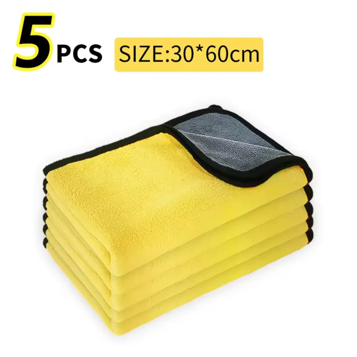 SERVIETTE CHIFFONS MICROFIBRE AUTO PREMIUM NETTOYAGE AUTOMOBILE – Image 7