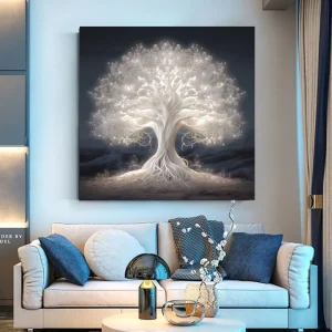 Tableau Arbre Fluorescent