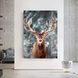 Tableau Déco Cerf