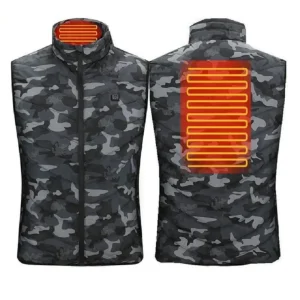 VESTE GYLET CHAUFFANTE ÉLECTRIQUE 11 ZONES