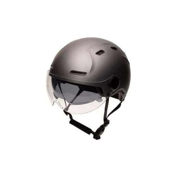 Casque Cadence Pour Vélo Urbain Avec Visière, Lumière Et Caches Oreilles – Image 8