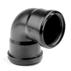 Coude 90° PP Noir FF
