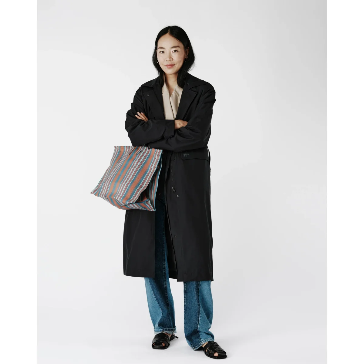Trench de pluie BILLIE - Bleu marine – Image 2