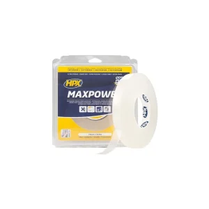 Ruban adhésif double face MAXPOWER transparent