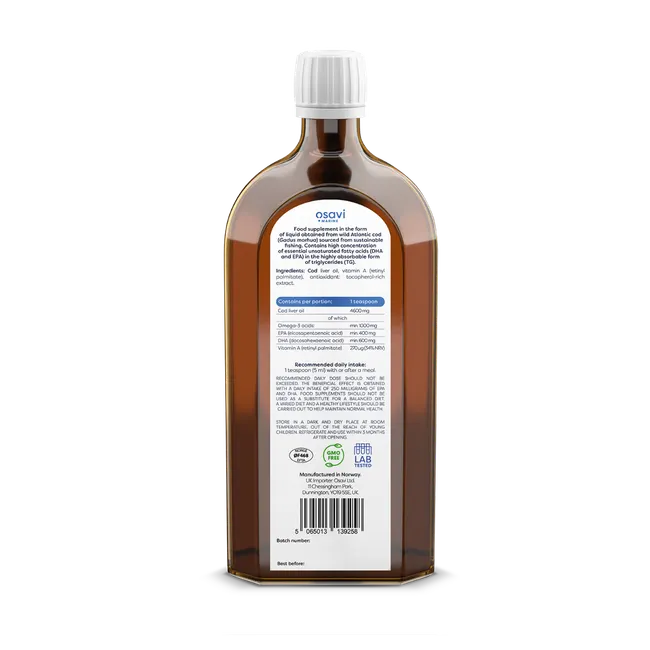 Norwegian Cod Liver Oil 1000 mg Omega 3 – Image 6