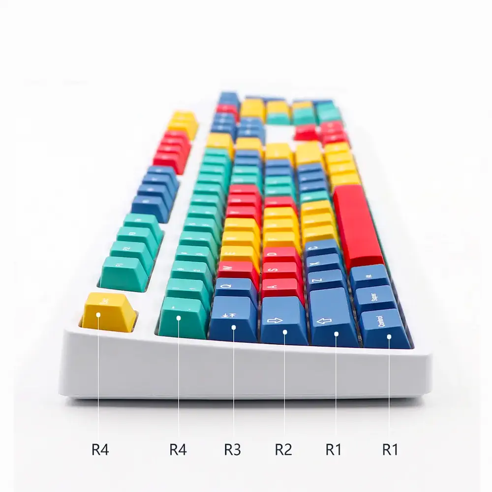 Keycaps QWERTY Tetris – Image 6