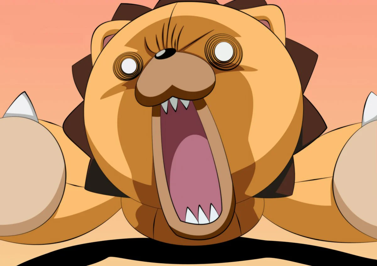 Tableau Bleach Lion Enrage Rugissant – Image 2
