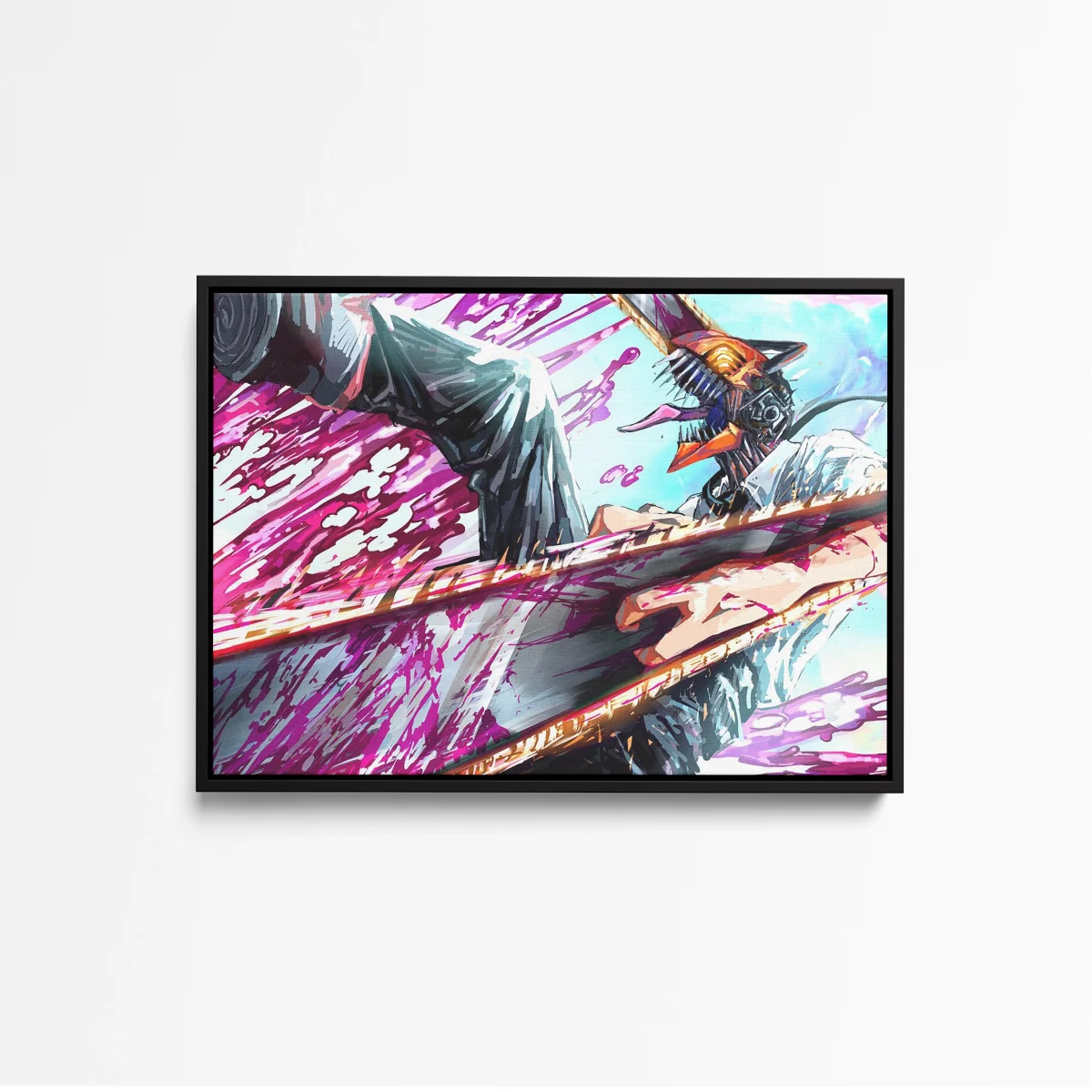 Tableau Chainsaw Man Lame Sanguinolente – Image 4